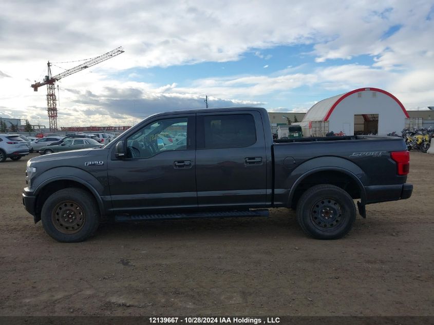 2019 Ford F-150 Lariat VIN: 1FTEW1EP3KKE86150 Lot: 12139667