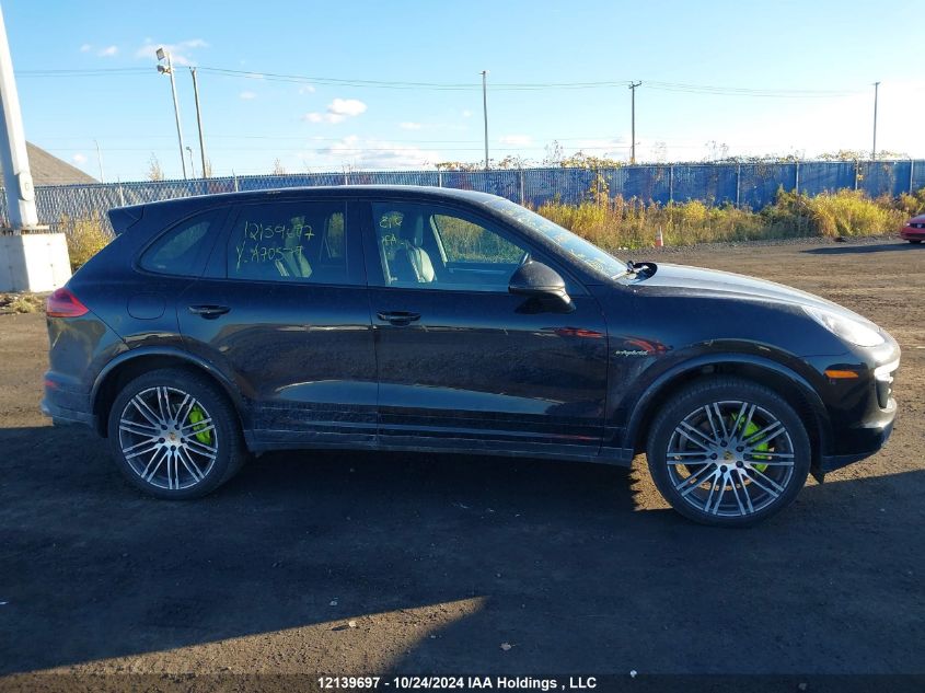 2017 Porsche Cayenne Se Hybrid/Platinum VIN: WP1AE2A28HLA70579 Lot: 12139697