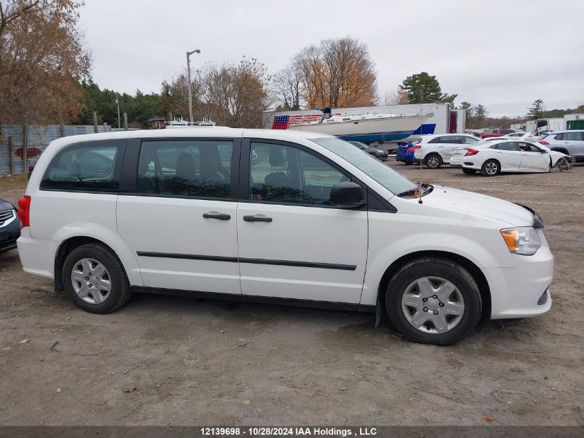 2013 Dodge Grand Caravan Se/Sxt VIN: 2C4RDGBG5DR501587 Lot: 12139698