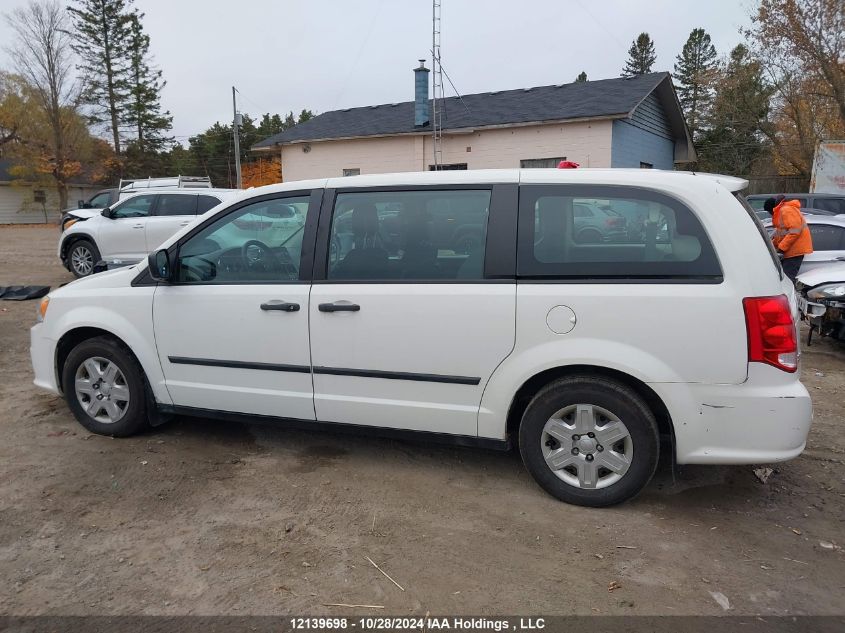 2013 Dodge Grand Caravan Se/Sxt VIN: 2C4RDGBG5DR501587 Lot: 12139698