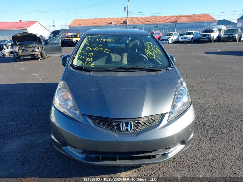 2013 Honda Fit Dx-A VIN: LUCGE8H34D3006333 Lot: 12139703