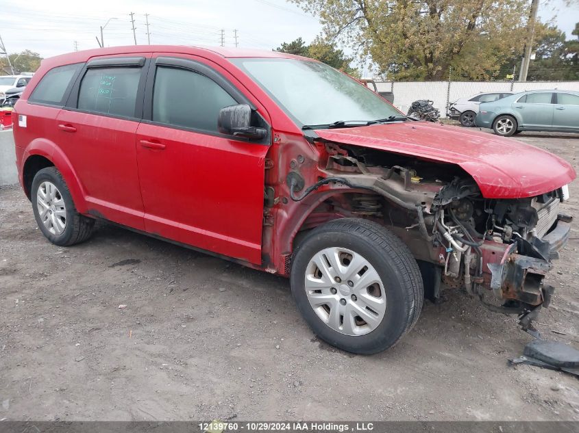 2014 Dodge Journey Se VIN: 3C4PDCAB9ET165687 Lot: 12139760