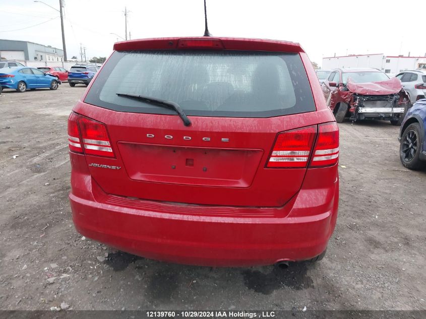 2014 Dodge Journey Se VIN: 3C4PDCAB9ET165687 Lot: 12139760