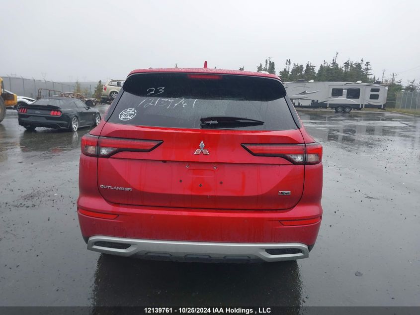 2023 Mitsubishi Outlander VIN: JA4J4UA80PZ621467 Lot: 12139761