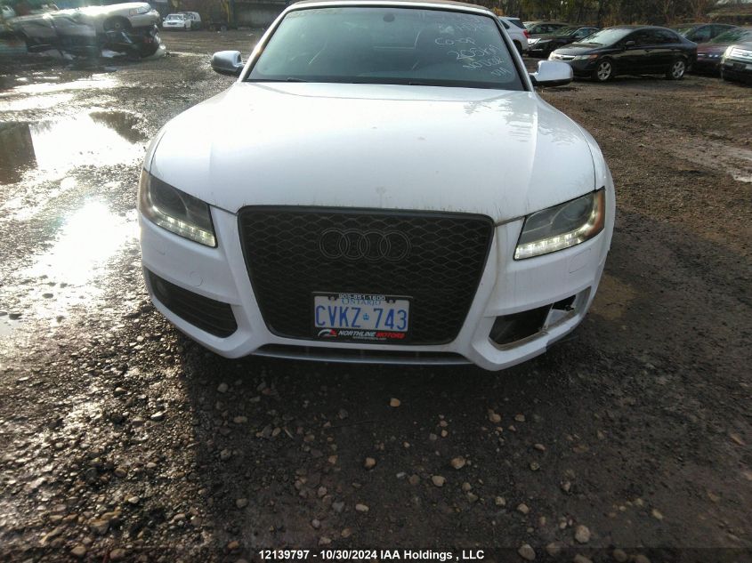 2011 Audi S5 VIN: WAULGBFHXBN003573 Lot: 12139797