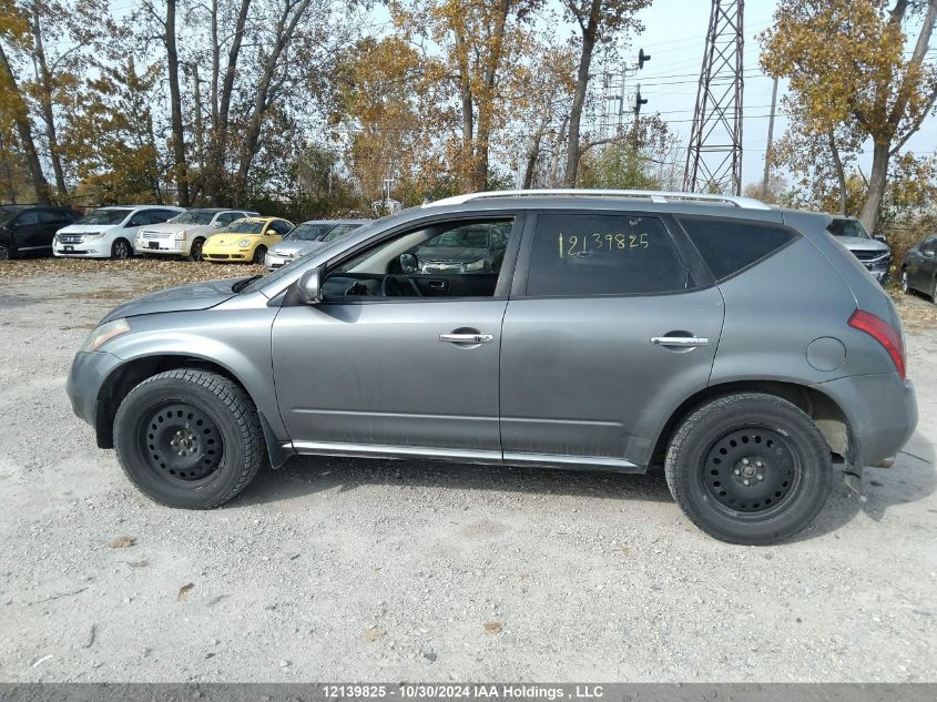 2007 Nissan Murano Se VIN: JN8AZ08W47W653008 Lot: 12139825