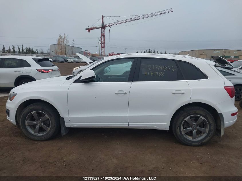 2012 Audi Q5 VIN: WA1LFCFP2CA117038 Lot: 12139827