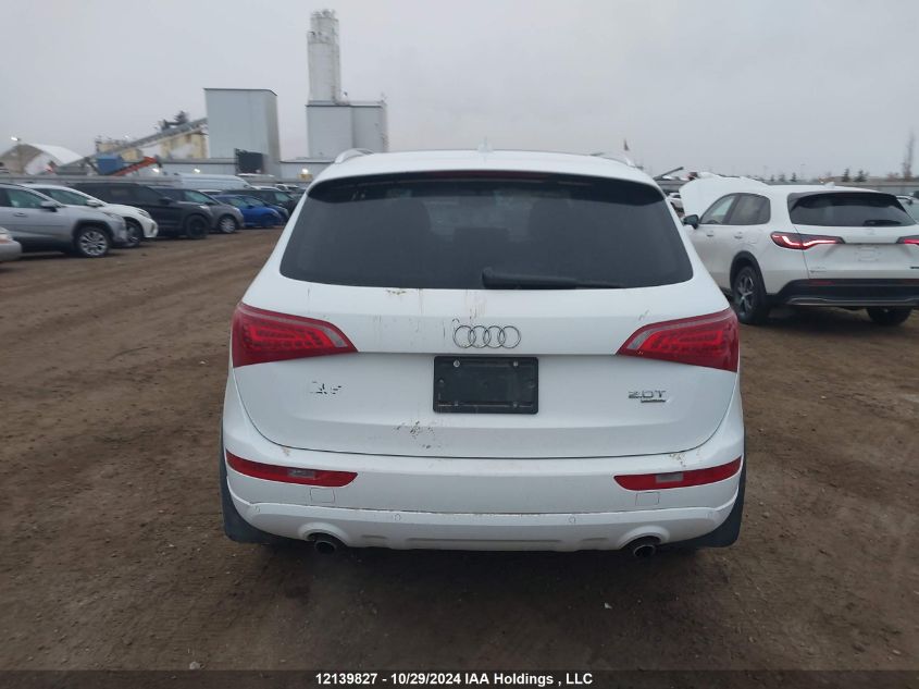 2012 Audi Q5 VIN: WA1LFCFP2CA117038 Lot: 12139827