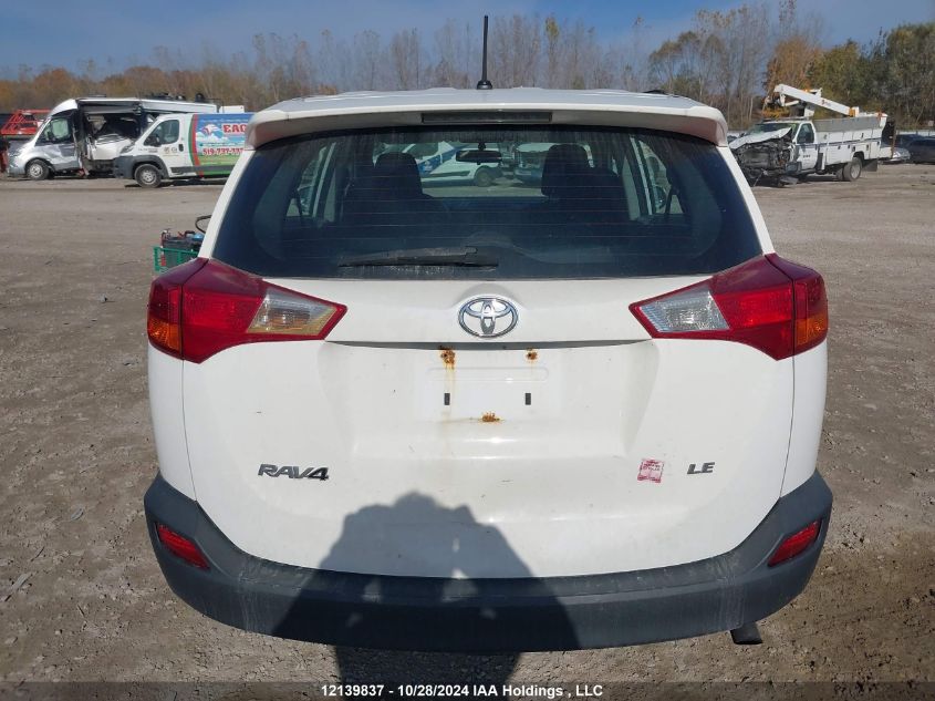 2014 Toyota Rav4 Le VIN: 2T3ZFREV1EW127017 Lot: 12139837