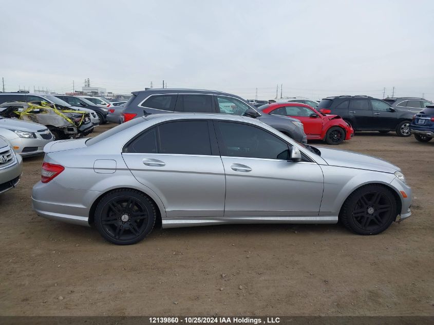 2008 Mercedes-Benz C-Class VIN: WDDGF87X18F110875 Lot: 12139860