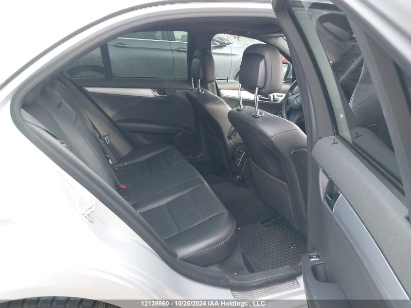 2008 Mercedes-Benz C-Class VIN: WDDGF87X18F110875 Lot: 12139860