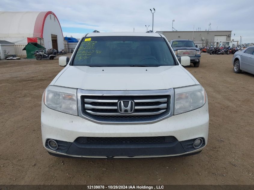 2012 Honda Pilot Ex VIN: 5FNYF4H48CB505452 Lot: 12139878