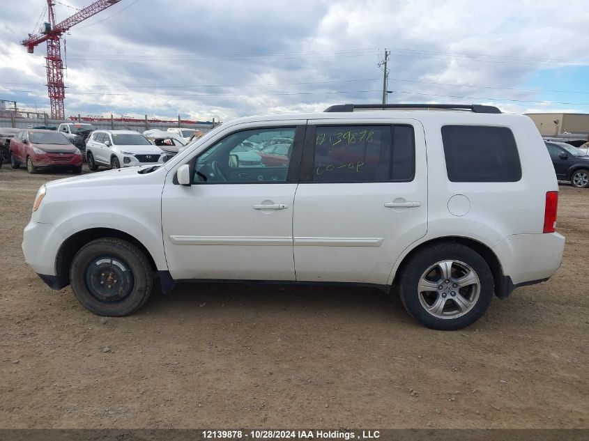 2012 Honda Pilot Ex VIN: 5FNYF4H48CB505452 Lot: 12139878