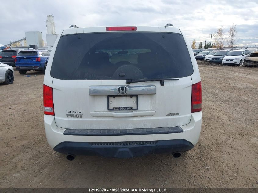 2012 Honda Pilot Ex VIN: 5FNYF4H48CB505452 Lot: 12139878