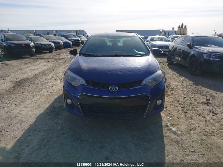 2014 Toyota Corolla L/Le/Le Pls/Prm/S/S Pls VIN: 2T1BURHE3EC134502 Lot: 12139903