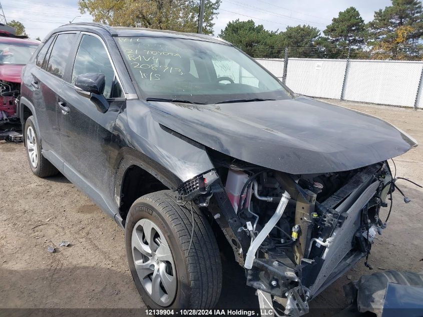 2021 Toyota Rav4 Le VIN: 2T3B1RFV3MW208713 Lot: 12139904