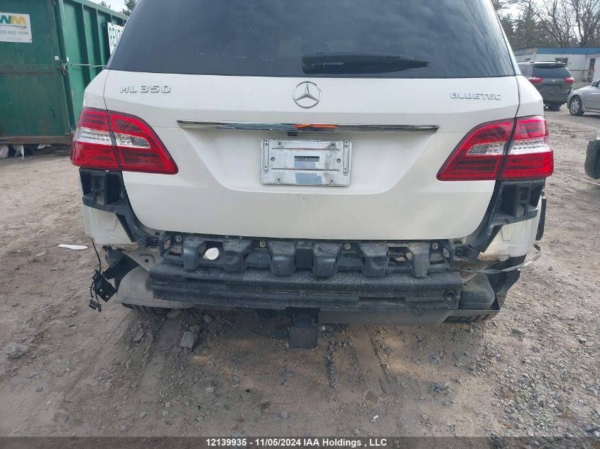 2012 Mercedes-Benz Ml-Class VIN: 4JGDA2EB2CA035718 Lot: 12139935