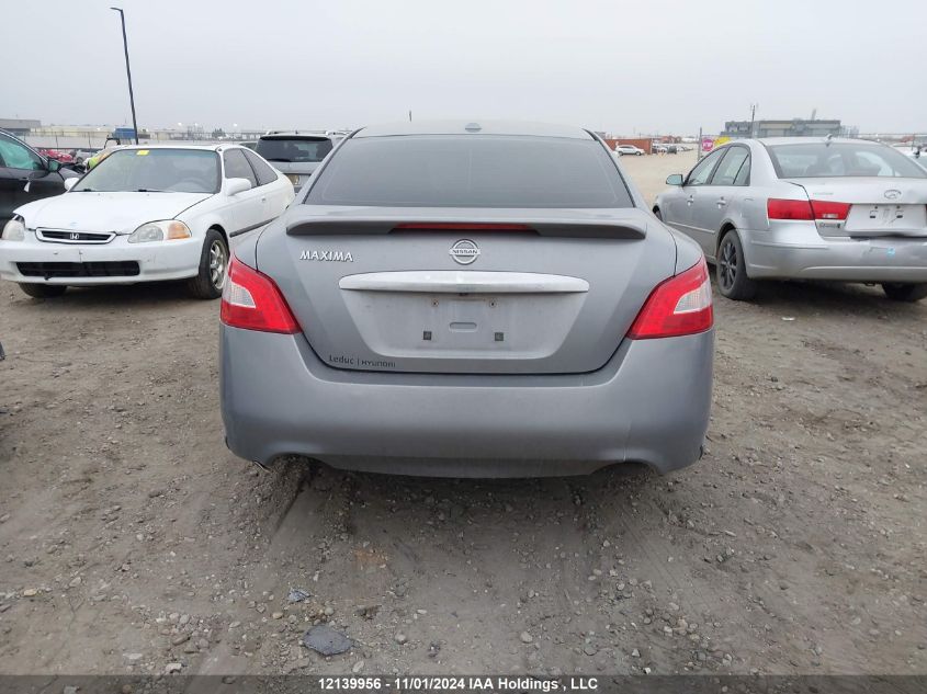 2009 Nissan Maxima S/Sv VIN: 1N4AA51E29C850951 Lot: 12139956