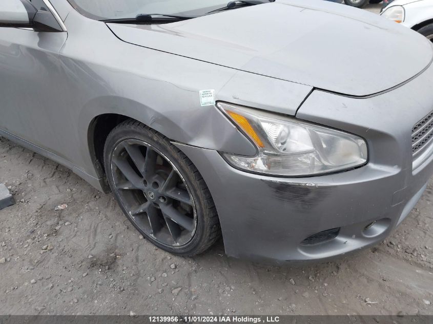 2009 Nissan Maxima S/Sv VIN: 1N4AA51E29C850951 Lot: 12139956