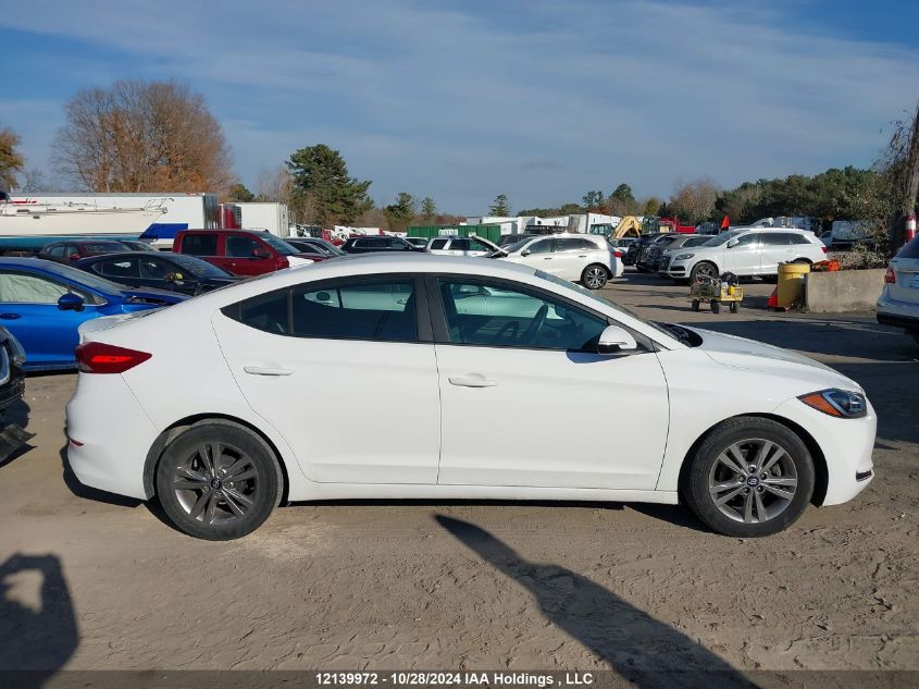 2017 Hyundai Elantra Se/Value/Limited VIN: KMHD84LF9HU374754 Lot: 12139972