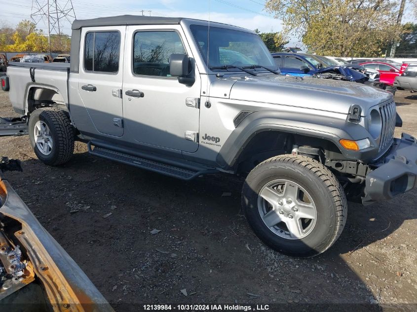 2020 Jeep Gladiator Sport S VIN: 1C6HJTAG7LL133796 Lot: 12139984