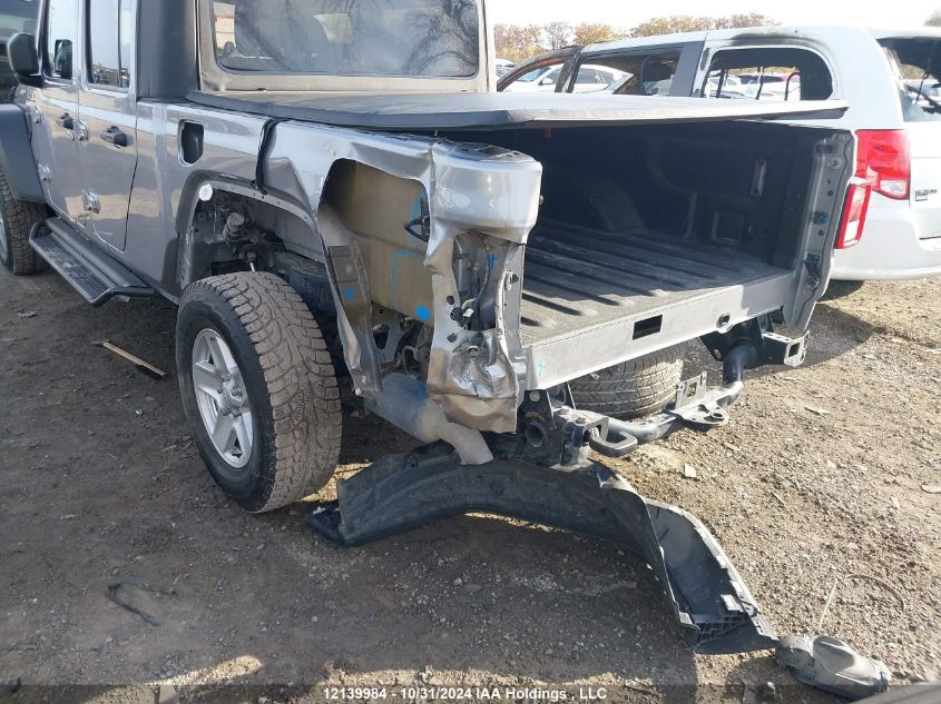 2020 Jeep Gladiator Sport S VIN: 1C6HJTAG7LL133796 Lot: 12139984