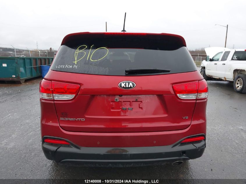 2016 Kia Sorento VIN: 5XYPGDA58GG125781 Lot: 12140008