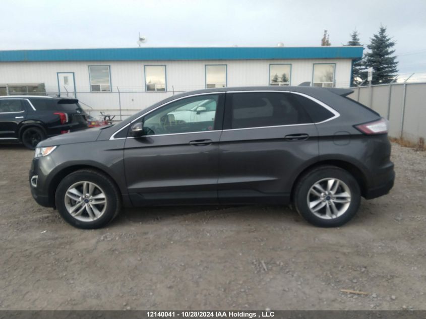 2017 Ford Edge Sel VIN: 2FMPK4J84HBB00290 Lot: 12140041