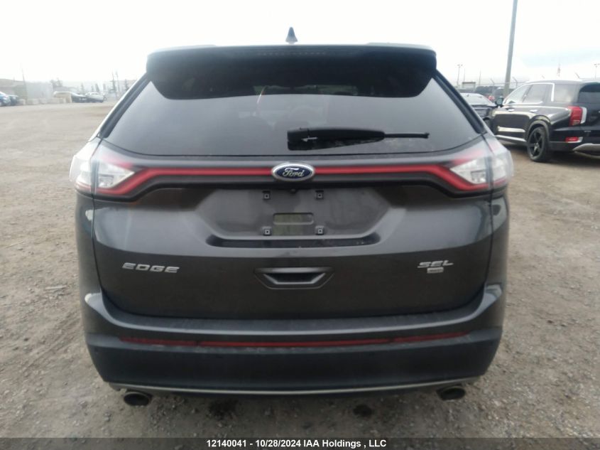 2017 Ford Edge Sel VIN: 2FMPK4J84HBB00290 Lot: 12140041