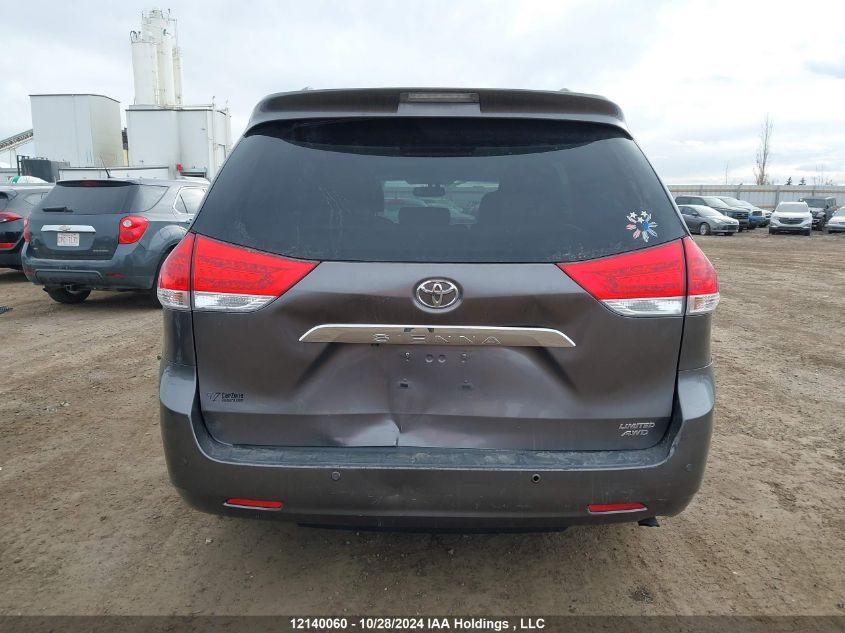 2011 Toyota Sienna Xle/Limited VIN: 5TDDK3DCXBS013176 Lot: 12140060