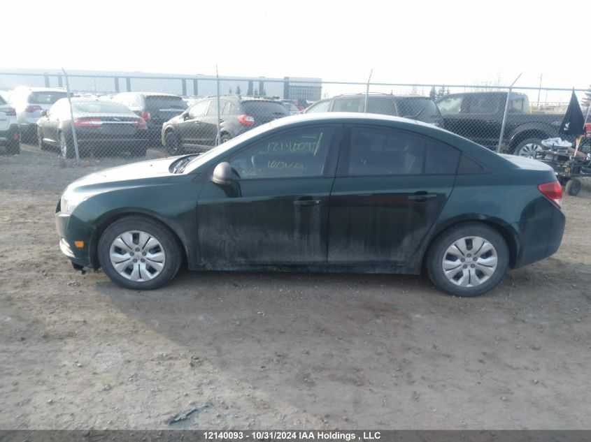 2014 Chevrolet Cruze VIN: 1G1PL5SH0E7330718 Lot: 12140093