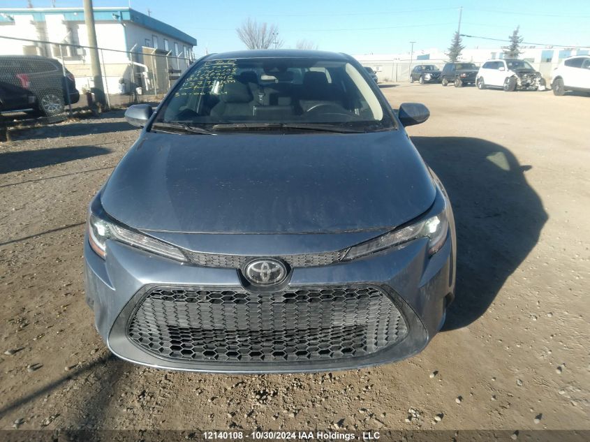 2021 Toyota Corolla Le VIN: 5YFBPMBE6MP222445 Lot: 12140108