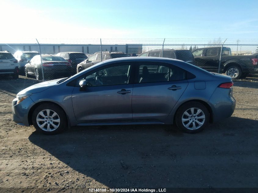 2021 Toyota Corolla Le VIN: 5YFBPMBE6MP222445 Lot: 12140108