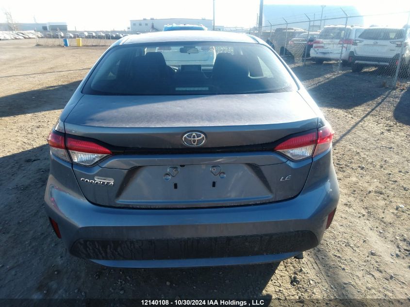 2021 Toyota Corolla Le VIN: 5YFBPMBE6MP222445 Lot: 12140108