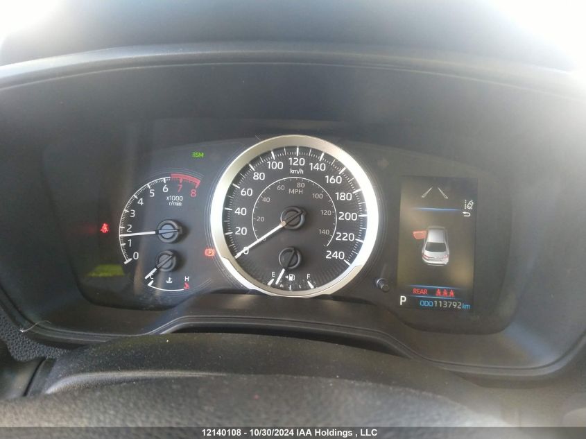 2021 Toyota Corolla Le VIN: 5YFBPMBE6MP222445 Lot: 12140108