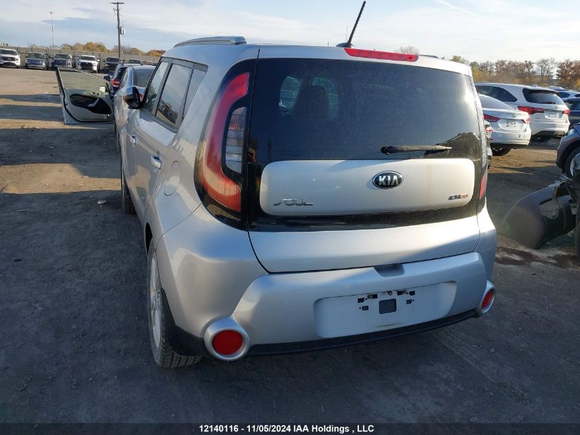 2015 Kia Soul + VIN: KNDJP3A58F7760480 Lot: 12140116