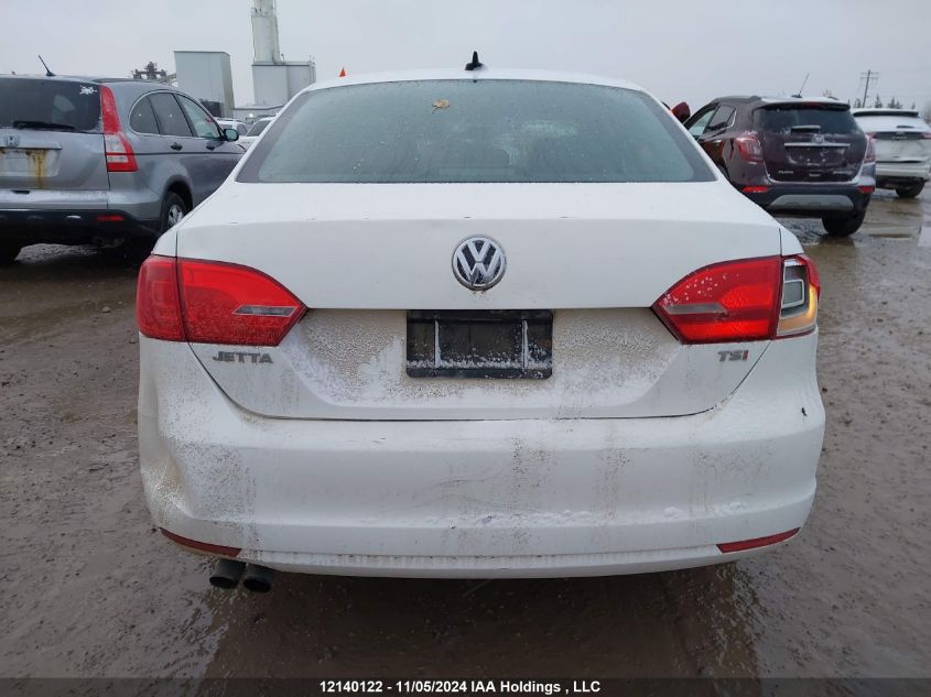 2014 Volkswagen Jetta Sedan VIN: 3VWL07AJ7EM358291 Lot: 12140122