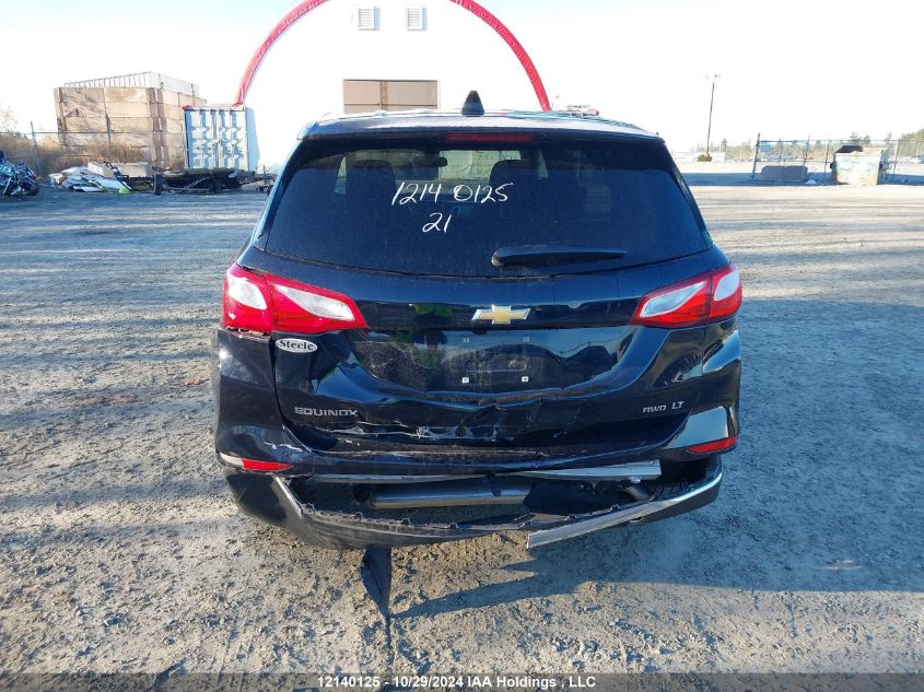 2021 Chevrolet Equinox VIN: 2GNAXUEV4M6107598 Lot: 12140125