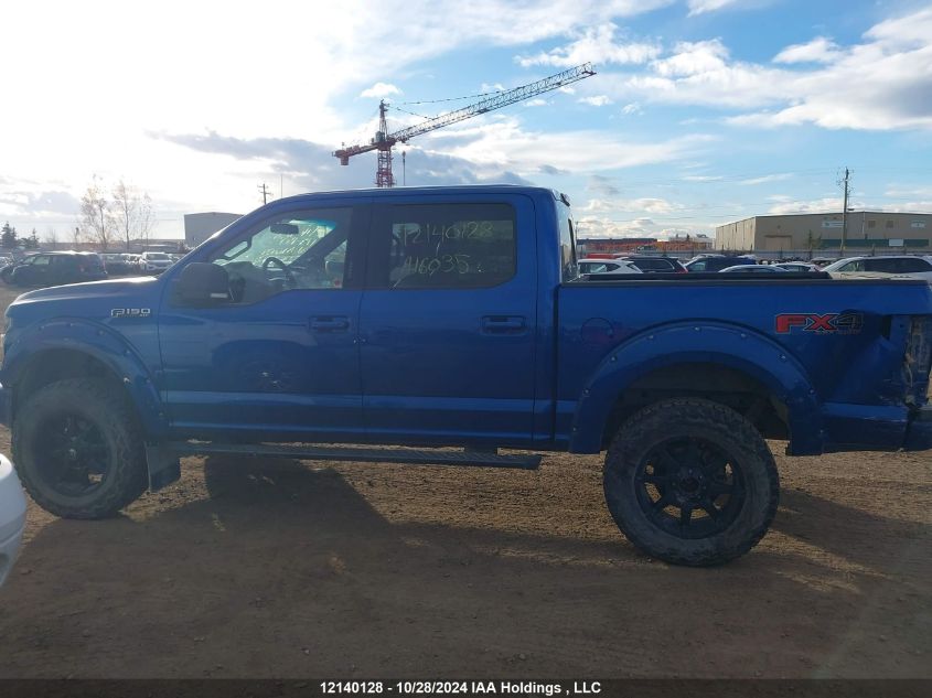 2017 Ford F-150 Xlt VIN: 1FTEW1EF9HFA16035 Lot: 12140128