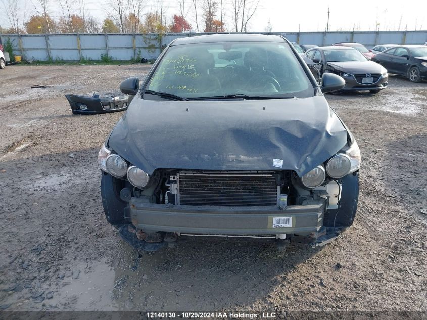 2015 Chevrolet Sonic VIN: 1G1JC6SH6F4193878 Lot: 12140130