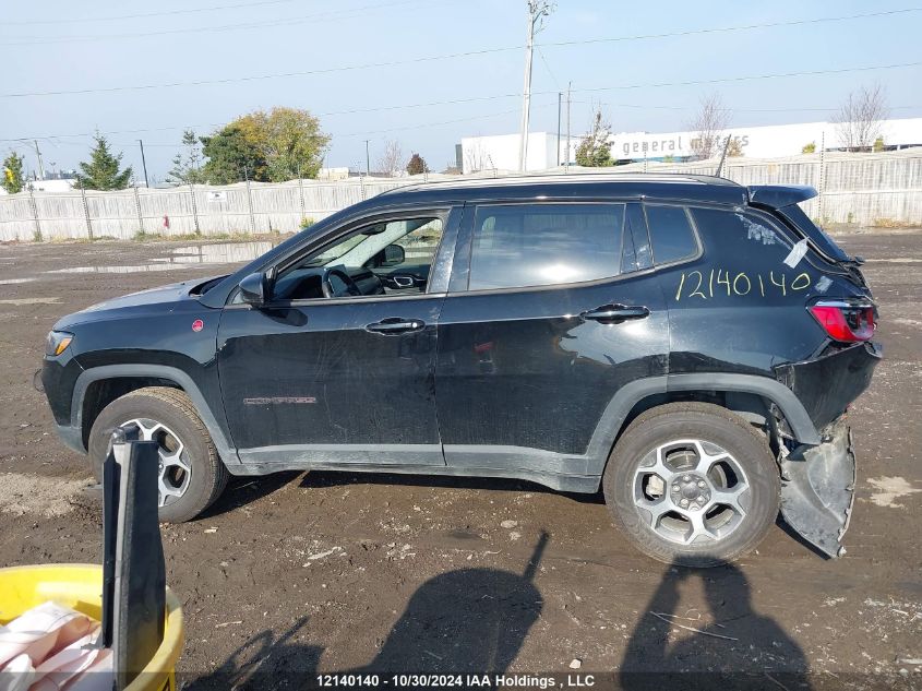 2022 Jeep Compass VIN: 3C4NJDDB9NT220804 Lot: 12140140