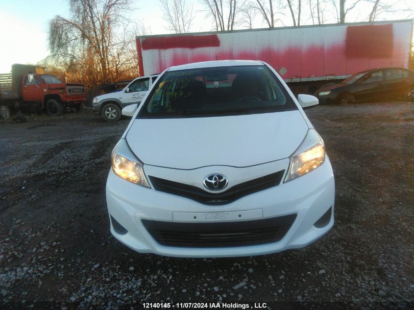 2014 Toyota Yaris VIN: VNKKTUD38EA011512 Lot: 12140145