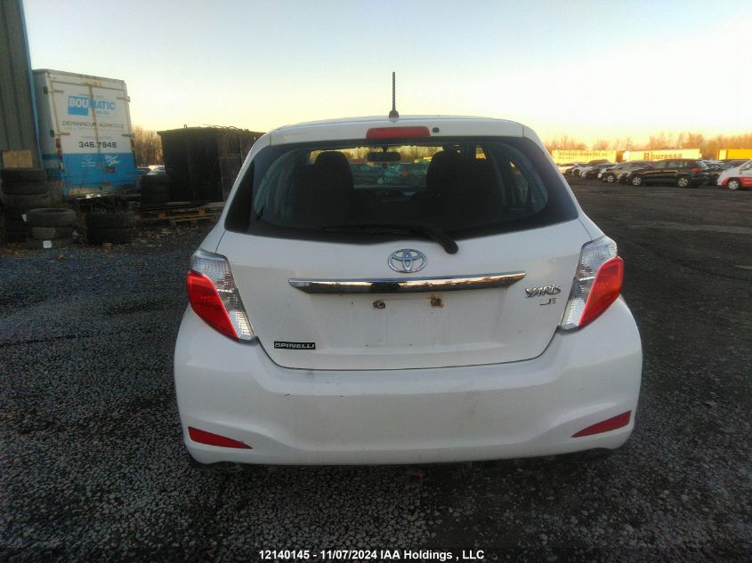 2014 Toyota Yaris VIN: VNKKTUD38EA011512 Lot: 12140145