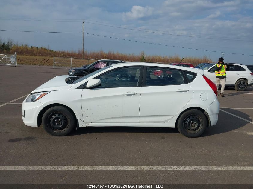 2016 Hyundai Accent Se VIN: KMHCT5AE2GU238670 Lot: 12140167