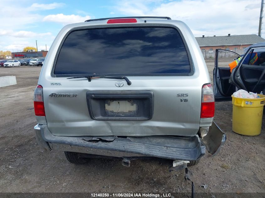 2000 Toyota 4Runner Sr5 VIN: JT3HN86R5Y0262623 Lot: 12140250