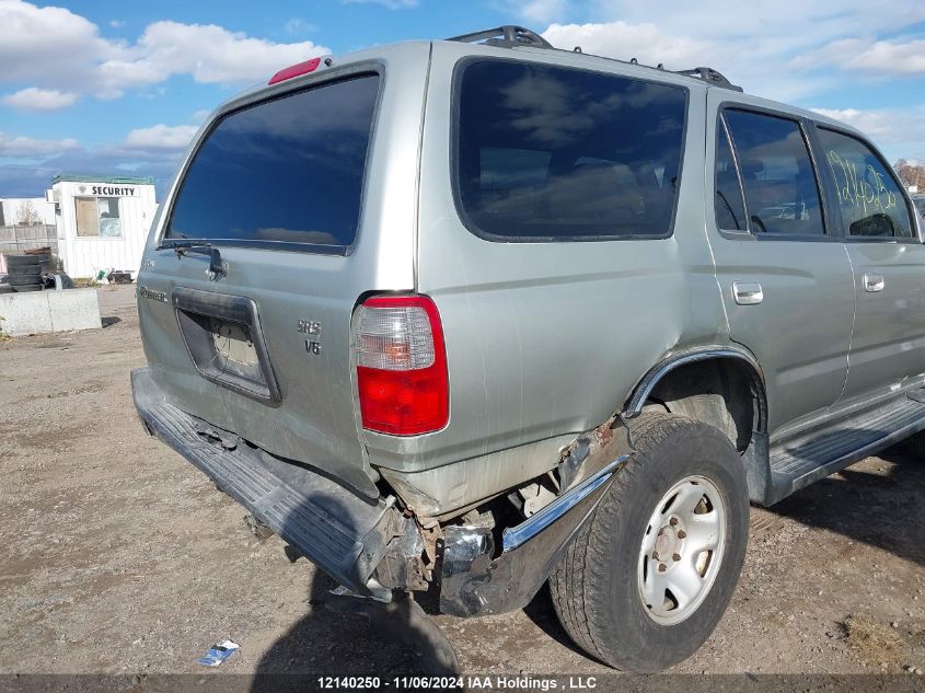 2000 Toyota 4Runner Sr5 VIN: JT3HN86R5Y0262623 Lot: 12140250