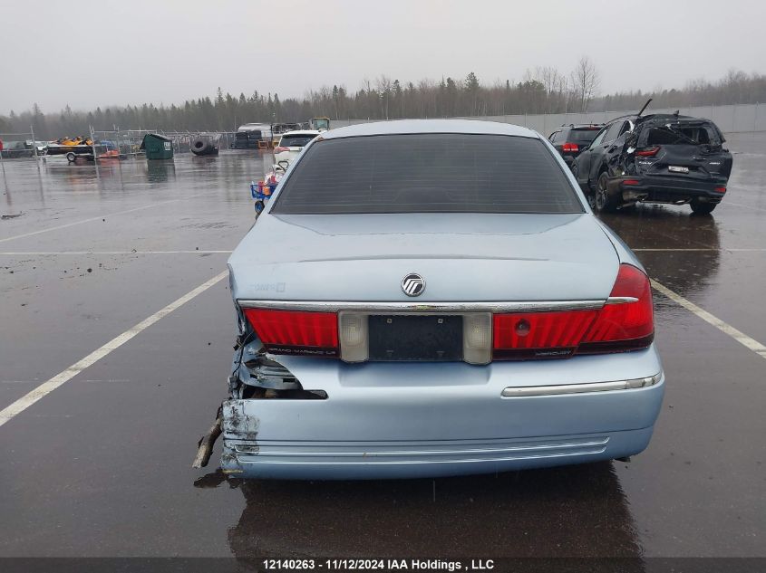 2000 Mercury Grand Marquis Ls VIN: 2MEFM75W7YX633837 Lot: 12140263