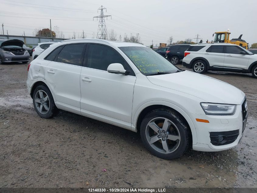 2015 Audi Q3 VIN: WA1EFEFS5FR002741 Lot: 12140330
