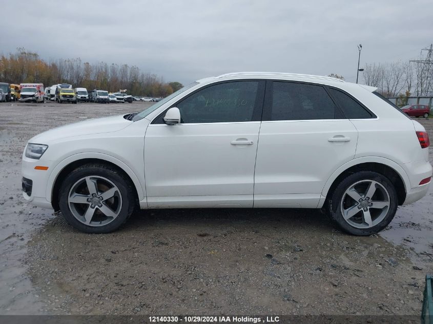 2015 Audi Q3 VIN: WA1EFEFS5FR002741 Lot: 12140330