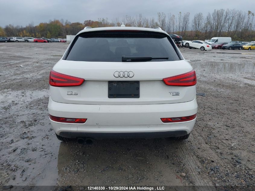 2015 Audi Q3 VIN: WA1EFEFS5FR002741 Lot: 12140330